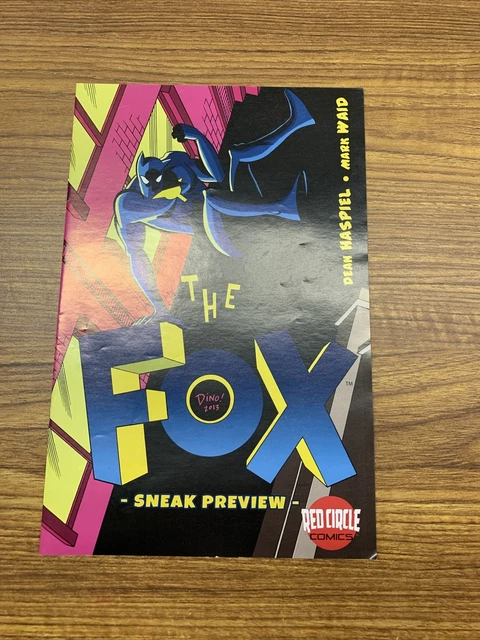 Fox Preview Book 1 Red Circle Comic Archie Archives 2013