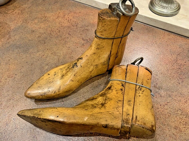 Antike Schusterleisten, Schuhleisten, Nostalgie, Schusterbedarf