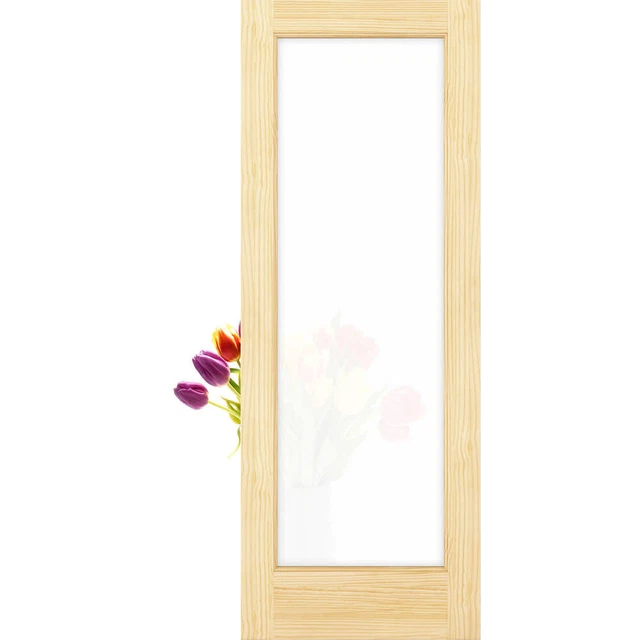 Frameport FPG-PD-1L-6-2/3X2 Frosted Privacy Glass 24 Inch by 80 - Unfinished