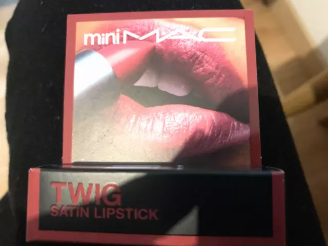 MAC Mini Rouge À Lèvres TWIG SATIN LIPSTICK  1.8 g NEUF
