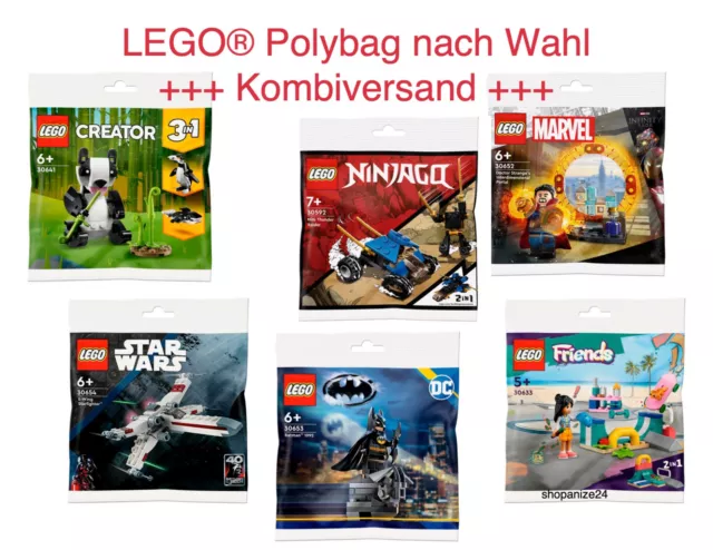 LEGO® Polybags zum selbst aussuchen Marvel DC City Star Wars Friends Creator NEU