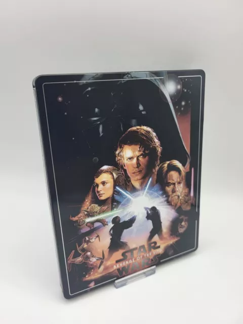 STAR WARS EPISODE 2 + 3 Blu-Ray Steelbook Sammlung RACHE DER SITH KLONKRIEGER 2