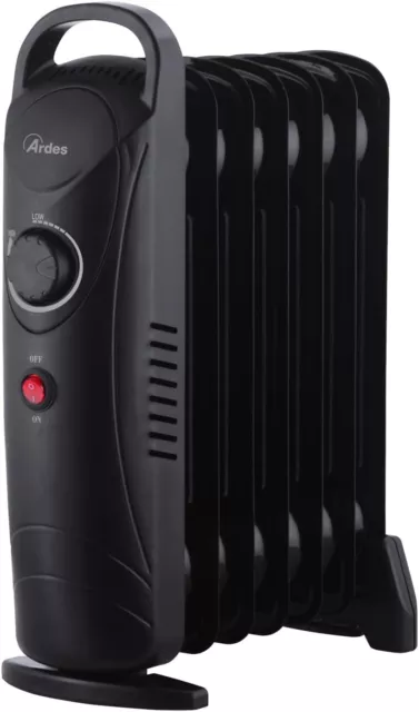 Ardes Radiatore Stufa Termosifone Elettrico Portatile Ad Olio 800W Basso Consumo