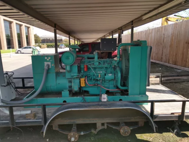 Onan Diesel Generator 60 Hz 1800 RPM� Single phase3 phase 125 KW Output