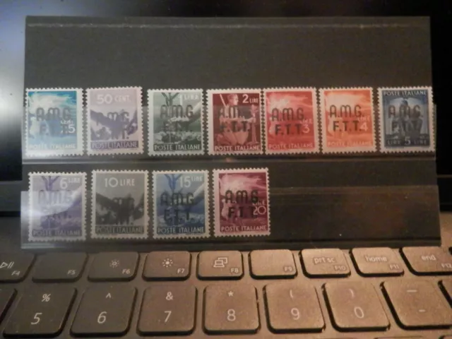 AMG/WW2 Italy Trieste FTT 1947 MNH VF complete set