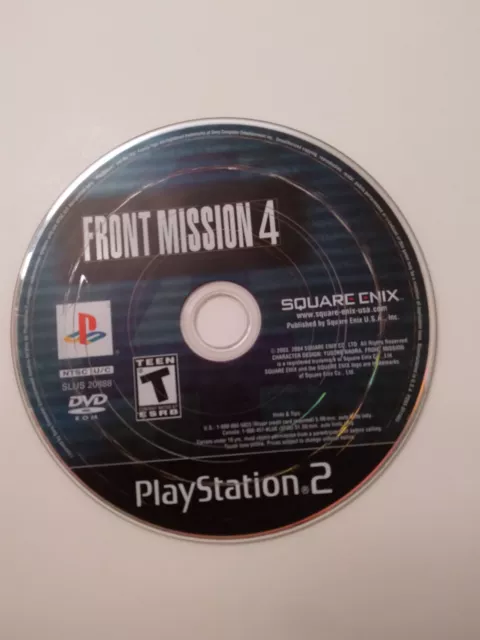 Front Mission 4 (PS2, Sony PlayStation 2, 2004, Disc Only, Authentic) 3