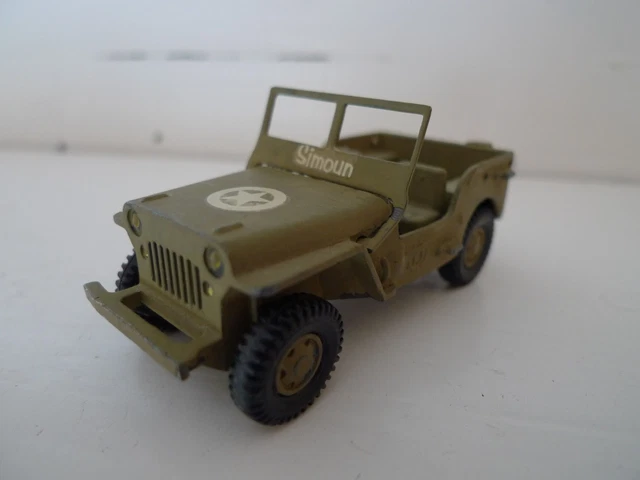 France Jouet FJ Gevarm F Jeep Ford Hotchkiss Willys militaire 1/43