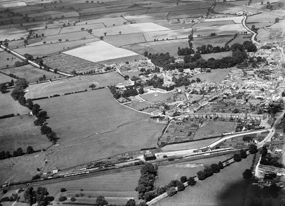 King's End Bicester from the south-west England 1930 Old Photo