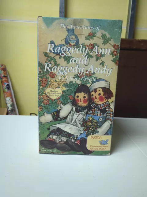 The Adventures Of Raggedy Ann & Andy Commemorative Edition Dolls NIB