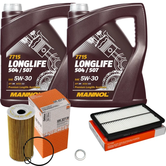INSPEKTIONSKIT FILTER LIQUI MOLY ÖL 10L 5W-30 Für Hyundai Santa Fé