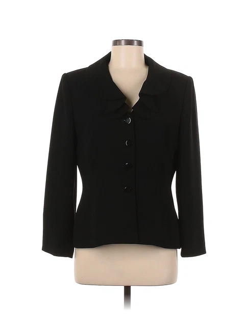 Amanda Smith Women Black Blazer 8