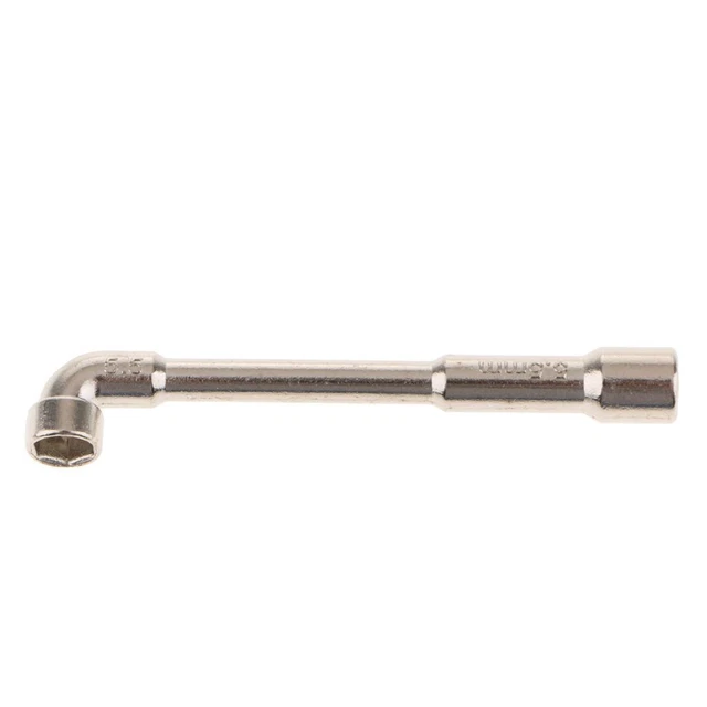 chiave a tubo angolare  / chiave con foro passante metrico 5,5 mm