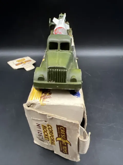 Crescent Toys 1267 Corporal  Rocket - Good In Original Box 3
