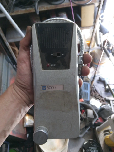 TIF Instruments 5000 Halogen Refrigerant Gas Leak Detector W/Case and Manual