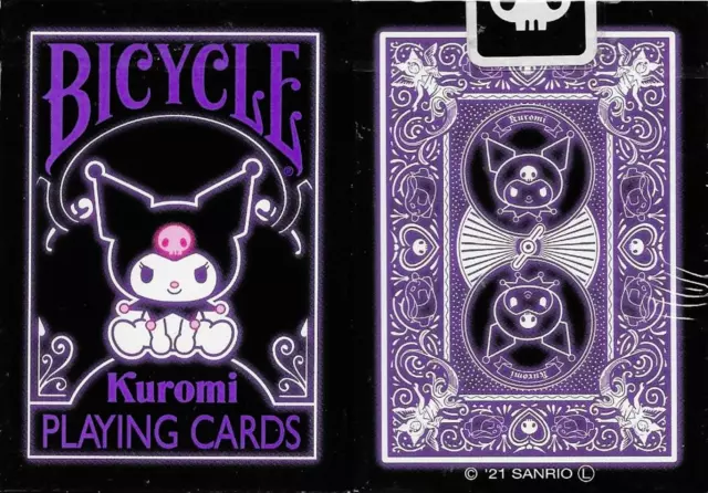 Bicycle Kuromi Playing Cards - Limited Edition - SEALED