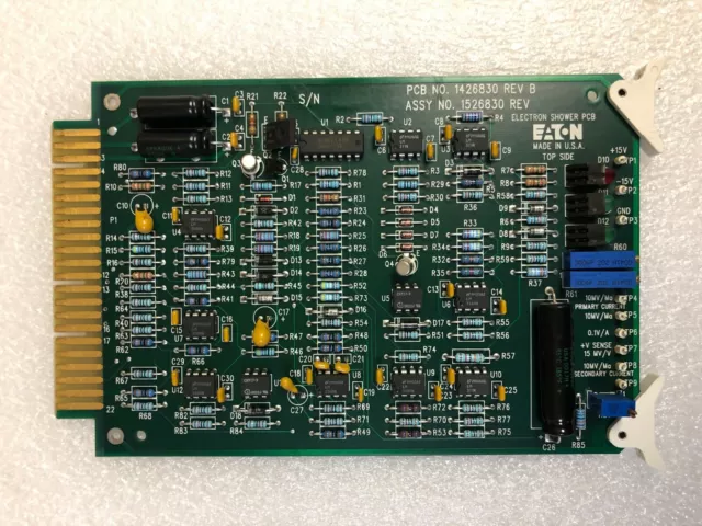 Axcelis / Eaton 1526830 ELECTRON SHOWER PCB. REV. B