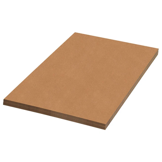 GRAINGER APPROVED 55VK14 Corrugated Pad,Single,60" W,60" L,32 ECT PK 5