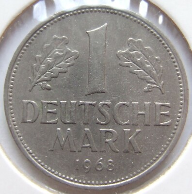 DM Pièce de Monnaie Rfa 1 DM 1954 G En Extremely fine 