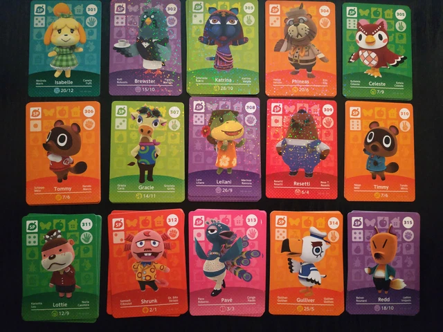 Nntendo : la nouvelle sére des cartes ambo Anmal Crossng arrve