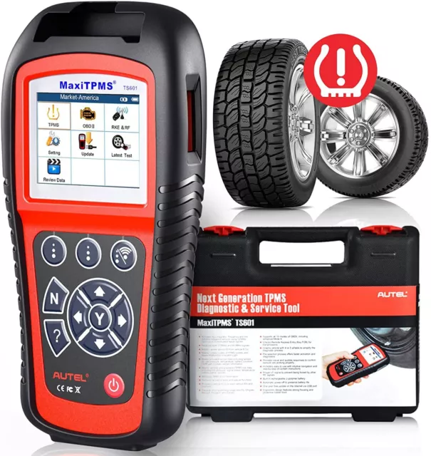 Autel MaxiTPMS TS601 OBDII TPMS Programming Tire Sensor OBD2 Diagnostic Scanner