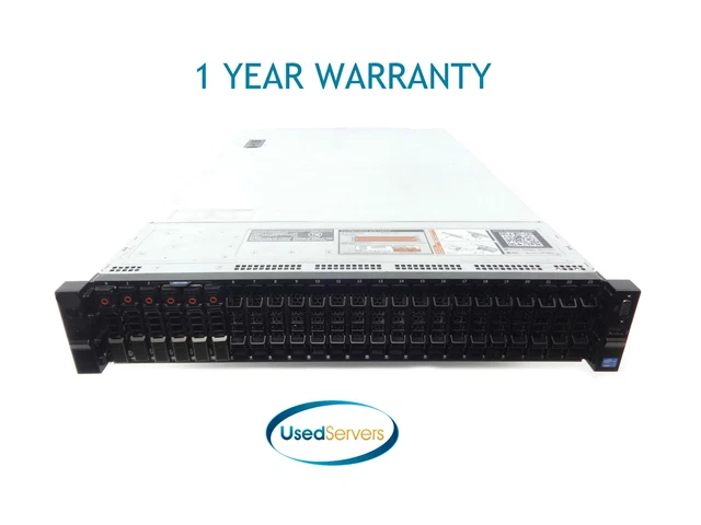 Dell R720XD 26xSFF| 2x E5-2630 2.3GHZ=12Core| 256GB| 6x1.2TB SAS 10K| H710