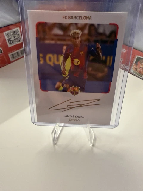 LAMINE YAMAL FC Barcelona DAKA Instant Cheki Collectors Card Excellent ...