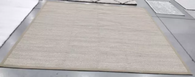 MARBLE / LINEN 9' X 9' Square Back Stain Rug Reduced Price 1172737219 NF143B-9SQ