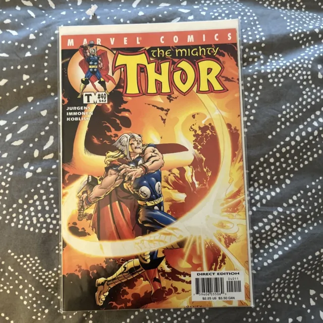 THE MIGHTY THOR #40 NEAR MINT 2001 (1998 2nd SERIES) MARVEL COMICS