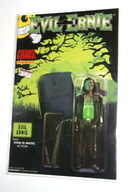 Evil Ernie: Godeater #1, Action Figure Variant Signed by Keith Davidson w/COA