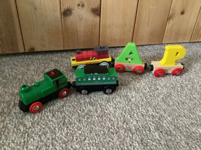 Battery Trains For Wooden Tracks ( C - Brio And Big jigs Rail)