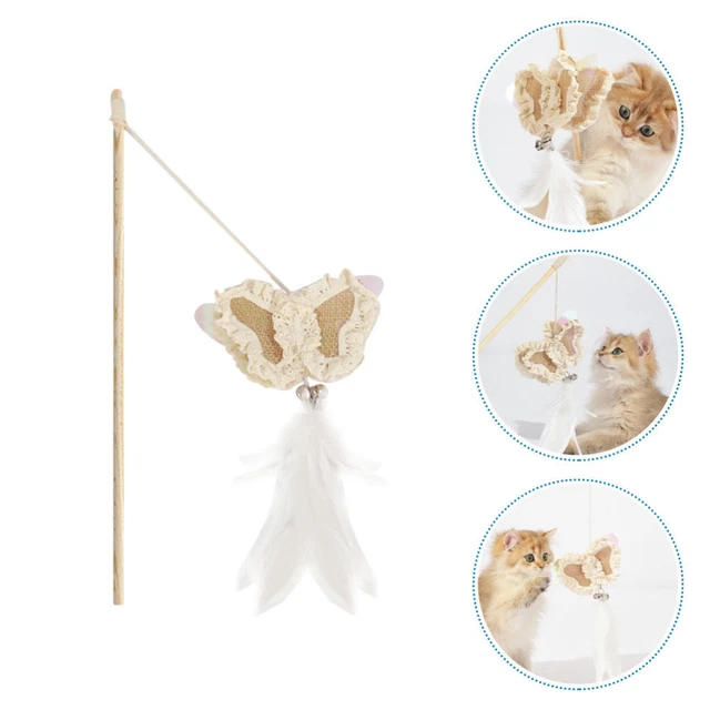 Teasing Cat Rods Bell Cat Toy Indoor Toys Upholstery Tools The Cat