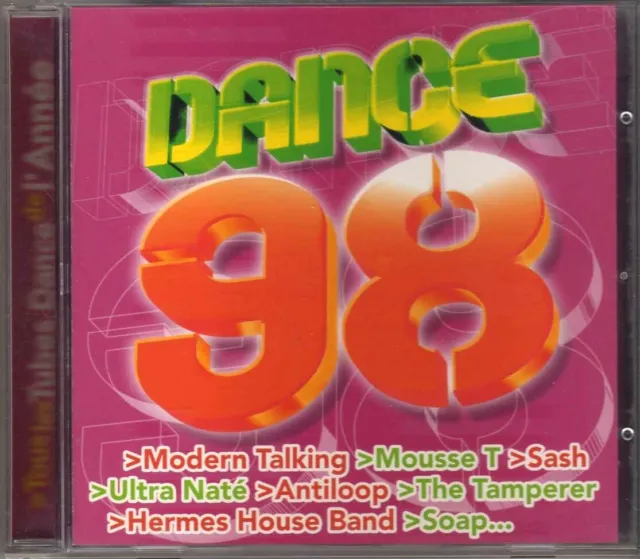 Compilation - Dance 98 (Pink) - CD - 1998 - Dance Pop House Podis France