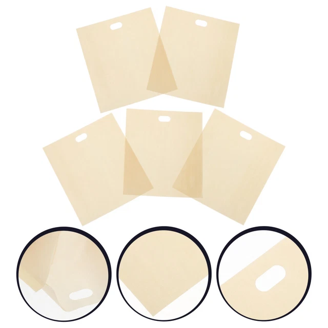 5pcs Grilled Sandwich Bags Non Stick Toast Bags Toaster Bags
