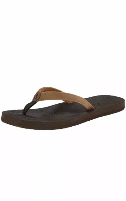 REEF Zen Love Women's Sandals Slip On Thong Sandals Brown  Women’s Sz 8