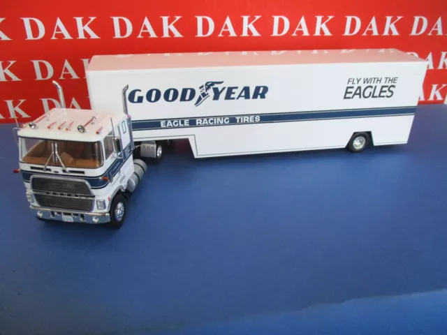 Die cast 1/43 Modellino Camion Truck Ford CLT 9000 Good Year 1978