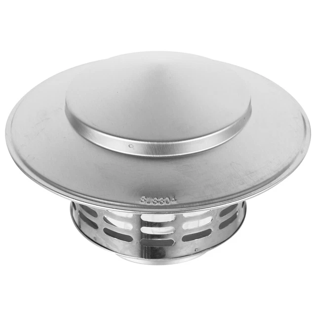 Camino Girevole Cappuccio Acciaio Inox, Rotante Cappello, Top, Canna Fumaria Cappello (Misura Da - Foto 10