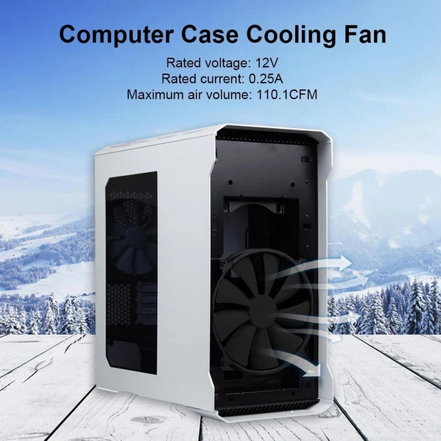 PHANTEKS PHF200SP CHASSIS Cooler 3 Pin Computer Case Cooling Fan