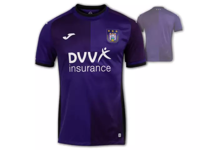 Camiseta deportiva de casa Joma RSC Anderlecht 22 23 Royal Sporting Club S-3XL