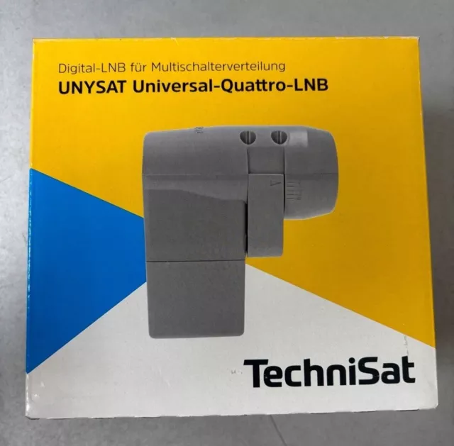 Technisat Unysat Quattro LNB  4K für Switch UHD HDTV Full HD 3D digital