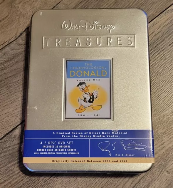 Walt Disney Treasures: The Chronological Donald: Volume One (1934-1941) (DVD,...