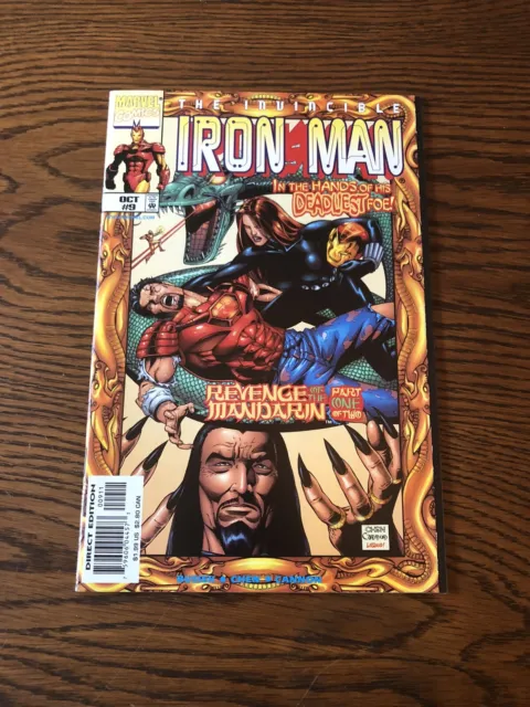 Invincible Iron Man #9 1998 1st Appearance of Winter Guard Marvel Comics NM