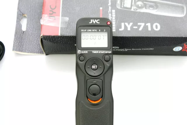JYC JY-710 Wireless Digital Timer Remote Controller for Nikon D70s / D80 - Boxed 3