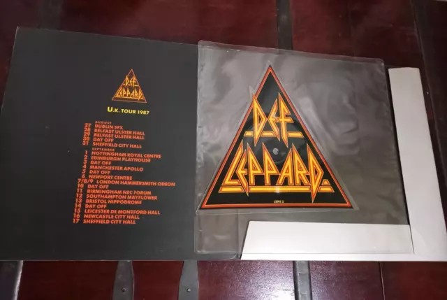 Def Leppard - Pour Some Sugar on Me - Shaped Picture Disc (Vinyl Single)