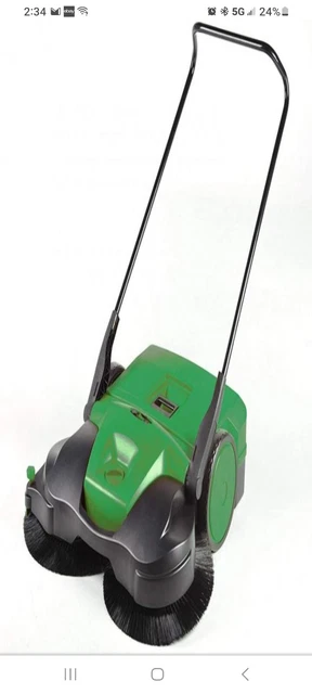 Bissell BG697 Battery Powered Triple Brush Push Power Sweeper