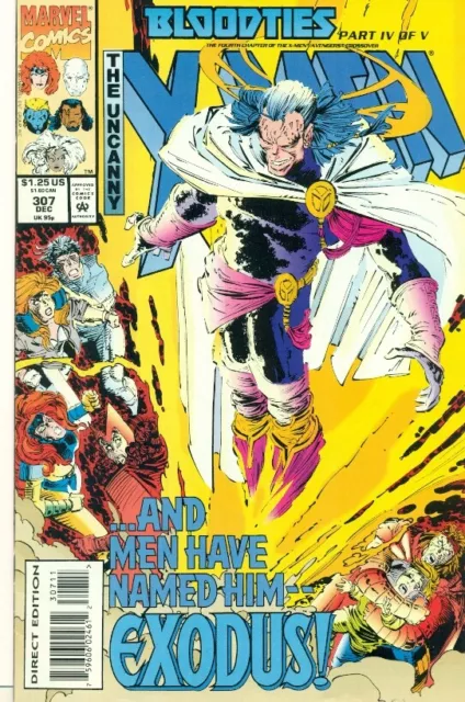 Comic Book - Marvel Comics - The Uncanny X-Men - Vol. 1 No. 307 - December 1993