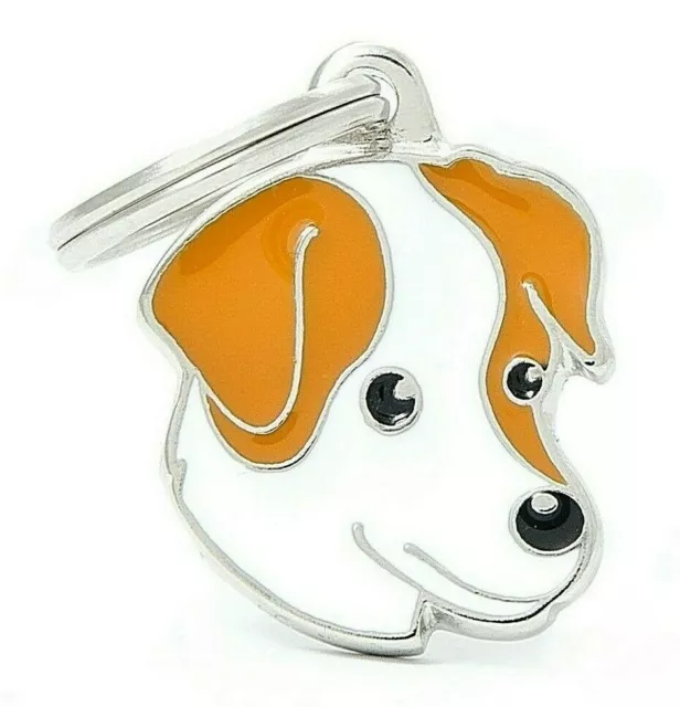 Jack Russell Dog ID Tag (25) - Engraved FREE - Personalised - Identity - Charm