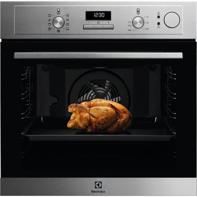 Electrolux EOC3S40X Four La Vapeur 60 CM 72 L 8 Programmes Compartiment XL Inox
