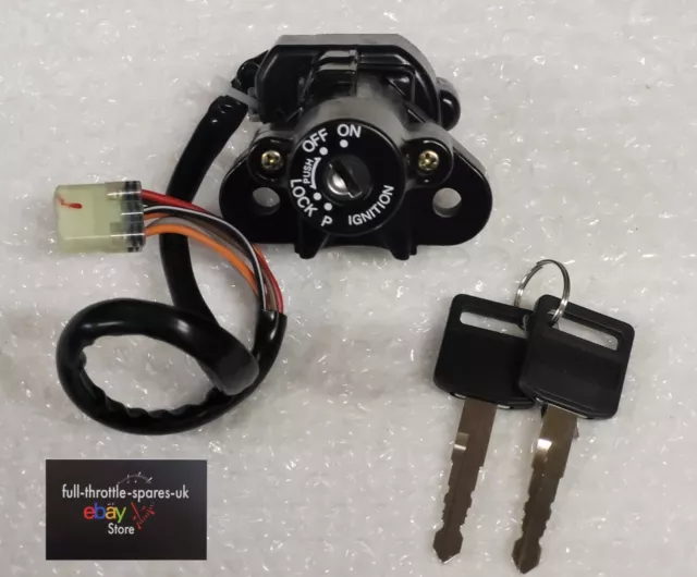 fits: SUZUKI TL 1000 R W/X 1998-1999 IGNITION SWITCH WITH X2  KEYS NEW