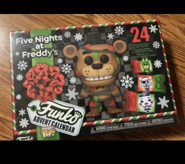 FIVE NIGHTS AT Freddy’s 24Day Holiday Advent Calendar Pocket Pop