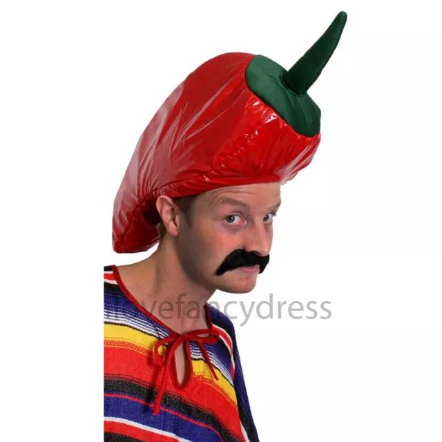 Novelty Fast Food Party Hat Chilli Burger Hot Dog Pizza Funny Chef Fancy Dress 2